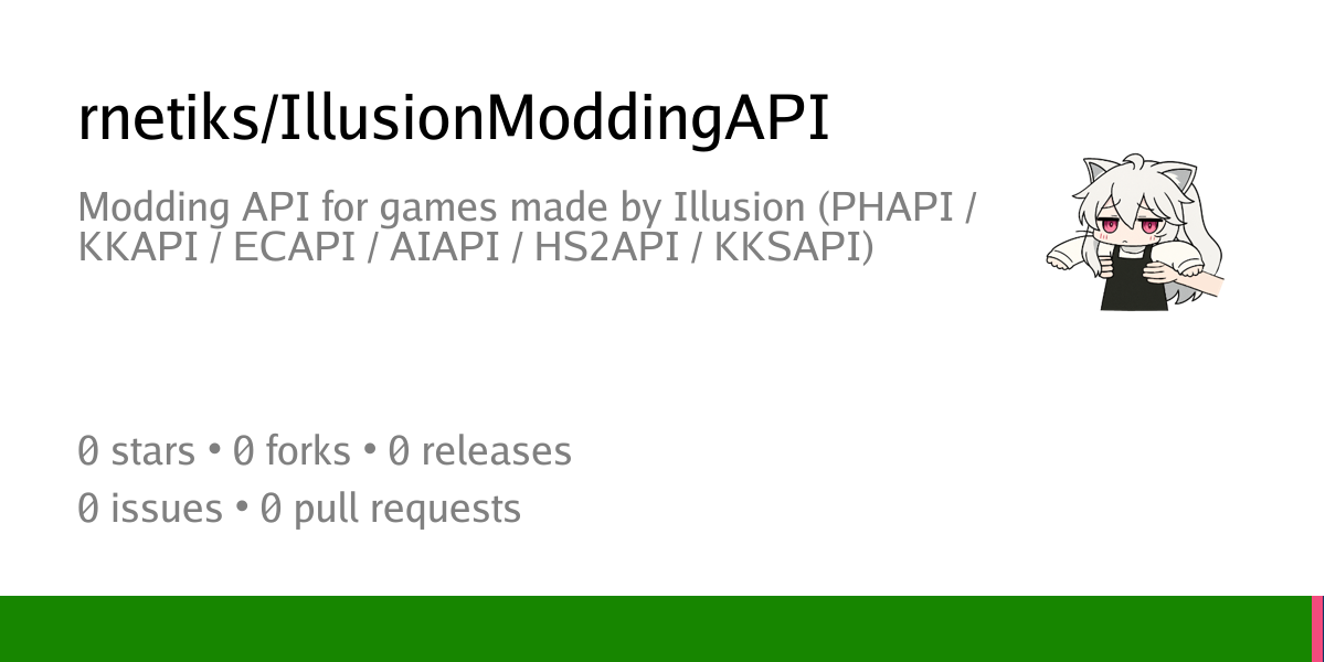 rnetiks/IllusionModdingAPI: Modding API for games made by Illusion ...